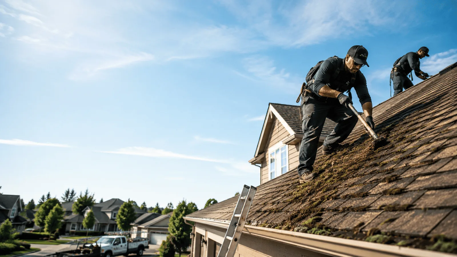 Roof Moss Removal in Walker, KY near me